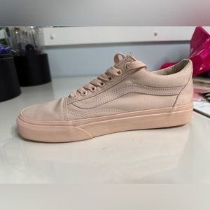 Vans light pink